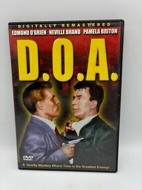 DOA 1950 Edmond OBrien Digitally Remastered DVD Noir Mystery Drama Digiview